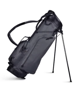 Sun Mountain Golf Canvas & Leather Carry Stand Bag -Golf Equipment Store 190735CanvasLeatherStandSlate Black