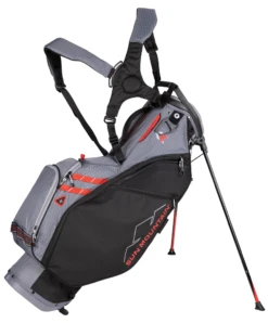Sun Mountain 2023 4.5 LS 14-Way Divided Golf Stand Carry Bag -Golf Equipment Store 2023 4.5LS14Way 230081 black nickel red