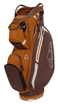 Sun Mountain Golf 2023 Maverick Cart Bag -Golf Equipment Store 2023 Maverick 230365 java pecan beach