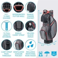 Sun Mountain Golf 2020 Sync Cart Bag 10 Sun Mountain Golf 2020 Sync Cart Bag -Golf Equipment Store 51QATlT JbL