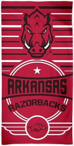 WinCraft Arkansas Razorback Beach Towel 30" X 60"