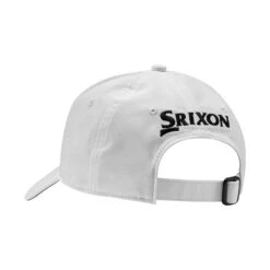 Srixon Authentic UnStructured Hat -Golf Equipment Store AuthenticUnstructured WhiteBlack 1