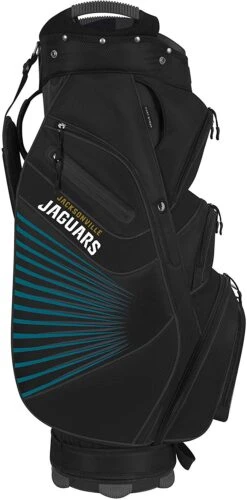 NFL The Bucket II Team Effort Cart Bag -Golf Equipment Store Bucket II Cart Bag Jacksonville Jaguars 2