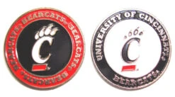 NCAA Double Sided Collegiate Golf Ball Marker Coins -Golf Equipment Store Cincinatti