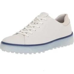 Ecco Men's Tray Golf Shoes -Golf Equipment Store EccoTray WhiteBlueDepths0