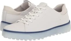 Ecco Men's Tray Golf Shoes -Golf Equipment Store EccoTray WhiteBlueDepths6