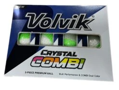 Volvik Crystal Combi Split Colored Golf Balls 8 Volvik Crystal Combi Split Colored Golf Balls -Golf Equipment Store FileNov232022 41711PM