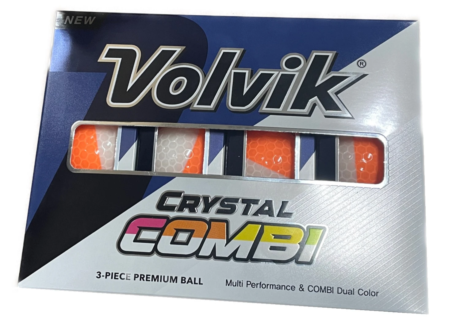 Volvik Crystal Combi Split Colored Golf Balls 4 Volvik Crystal Combi Split Colored Golf Balls - Image 4