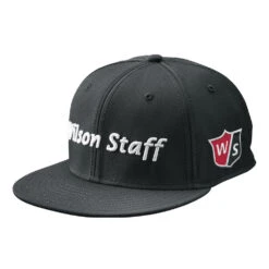 Wilson Staff Golf Flat Brim Tour Caps - Assorted Colors -Golf Equipment Store Flat Brim Black 1
