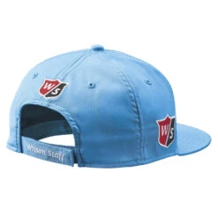 Wilson Staff Golf Flat Brim Tour Caps - Assorted Colors -Golf Equipment Store Flat Brim Blue 2