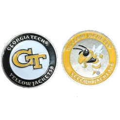 NCAA Double Sided Collegiate Golf Ball Marker Coins -Golf Equipment Store GeorgiaTech ba23eb6b 8405 4bef 93e1 fffa38f0c13a