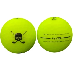 CaddiesShack Custom Jolly Rogers Skull & Crossbones Volvik Vivid Matte Golf Balls 7 CaddiesShack Custom Jolly Rogers Skull & Crossbones Volvik Vivid Matte Golf Balls -Golf Equipment Store GreenVivid