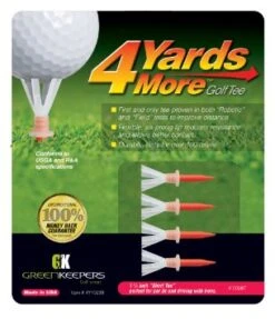 4 Yards More Golf Tees -Golf Equipment Store Greenkeepers 4 Yards More Red adb72b88 2fd8 48a5 898e e6c4ddc4f5c2