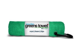 Clip Wipes Microfiber Golf Greens Towel -Golf Equipment Store Greens Towels Shamrock Green