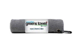 Clip Wipes Microfiber Golf Greens Towel -Golf Equipment Store Greens Towels Sterling Silver