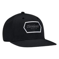 Cleveland Hexagon Patch Golf Hat 12 Cleveland Hexagon Patch Golf Hat -Golf Equipment Store HexagonPatch Black0