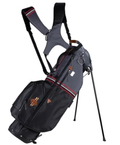 Sun Mountain 2023 Sonnenalp Mid-Stripe Dual Strap Stand Bag 15 Sun Mountain 2023 Sonnenalp Mid-Stripe Dual Strap Stand Bag -Golf Equipment Store N230129 black gunmetal red