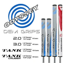 SuperStroke Golf Odyssey 2.0 Slim Putter Grip -Golf Equipment Store Odyssey Series