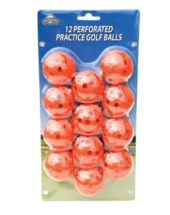 OnCourse Golf Perforated Practice Golf Balls -Golf Equipment Store OnCourse Perferated Golf Balls 13061
