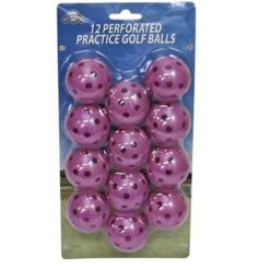 OnCourse Golf Perforated Practice Golf Balls -Golf Equipment Store OnCourse Perferated Golf Balls 13071