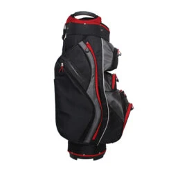 Orlimar Golf CRX Cart Bag With Removable Cooler -Golf Equipment Store Orlimar CRX Cooler Bag Black Red 3