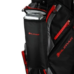 Orlimar Golf CRX Cart Bag With Removable Cooler -Golf Equipment Store Orlimar CRX Cooler Bag Black Red 7