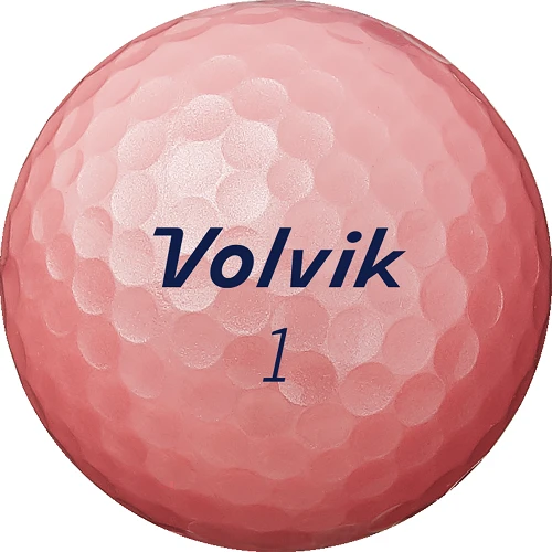 Volvik Solice Pink 3 Ball Sleeve -Golf Equipment Store SOLICE BALL PINK