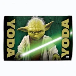 Star Wars Fan Towels 16" X 25" -Golf Equipment Store Star Wars Fan towel 16x25 Yoda