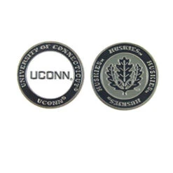 NCAA Double Sided Collegiate Golf Ball Marker Coins -Golf Equipment Store Uconn1