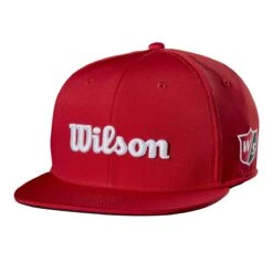 Wilson Staff Golf Flat Brim Tour Caps - Assorted Colors -Golf Equipment Store WGH6080RD 0 Wilson Tour Flat Brim Hat RD.png.cq5dam.web .1200.1200 4f111922 d2f7 450b b990 a1a053ddb686