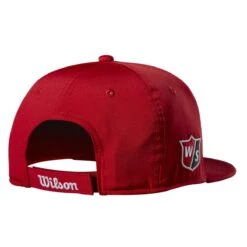 Wilson Staff Golf Flat Brim Tour Caps - Assorted Colors -Golf Equipment Store WGH6080RD 1 Wilson Tour Flat Brim Hat RD.png.cq5dam.web .1200.1200 f2d6b9b2 0ff8 4f6b 8fd7 c55f78bb354b