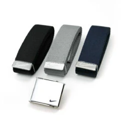 Nike 3-in-1 Web Belt Packs 19 Nike 3-in-1 Web Belt Packs -Golf Equipment Store WebBelt BlackGrayNavy0