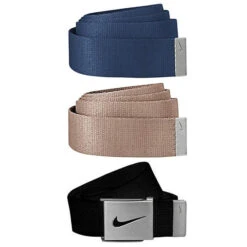 Nike 3-in-1 Web Belt Packs 17 Nike 3-in-1 Web Belt Packs -Golf Equipment Store WebBelt NavyBlackKhaki