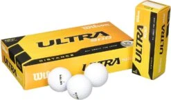 Wilson Ultra 500 Golf Balls 15 Pack -Golf Equipment Store Wilson Ultra 500 Distance White Golf Balls