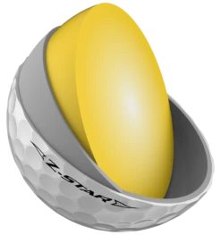 Srixon Z-Star Tour Golf Balls -Golf Equipment Store Z STAR8PureWhite FLIPPEDCORE