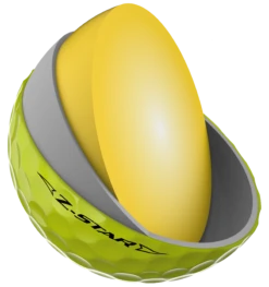 Srixon Z-Star Tour Golf Balls -Golf Equipment Store Z STAR8TourYellow FLIPPEDCORE