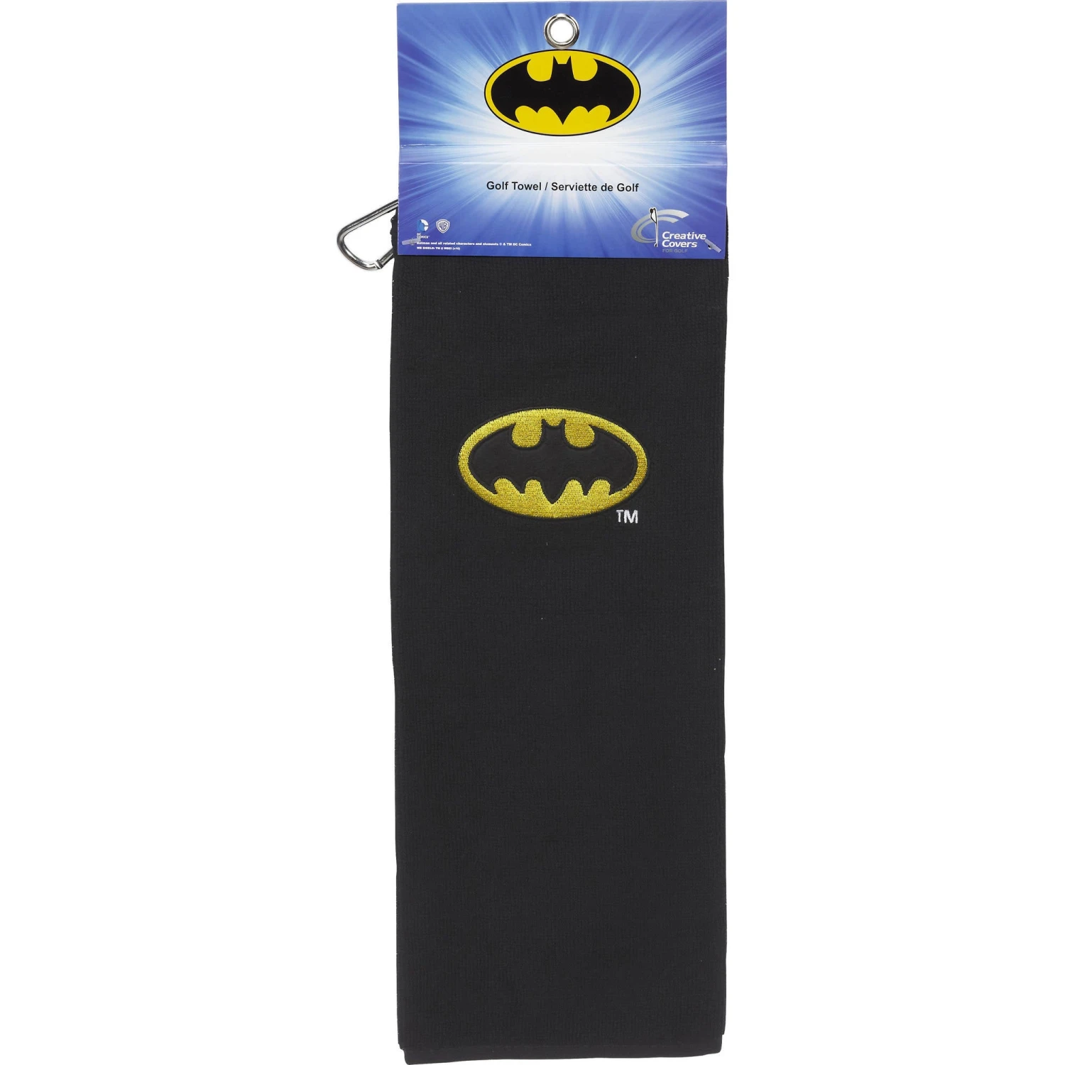 Creative Covers DC Comic Heroes Golf Towel 1 Creative Covers DC Comic Heroes Golf Towel