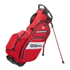 Wilson Staff EXO II Stand Carry Golf Bag -Golf Equipment Store d12939976bba64dfdabad4d86f9c3d6214cf0d11 WGB6600RD 0 WS EXO II CARRY RD v2 INLINE