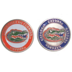NCAA Double Sided Collegiate Golf Ball Marker Coins -Golf Equipment Store florida