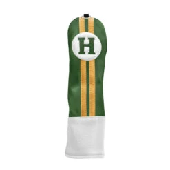 Sahara Retro Vintage Hybrid Headcovers -Golf Equipment Store green yellow hc hybrid