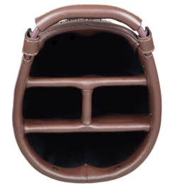 Sun Mountain Golf Canvas & Leather Cart Bag -Golf Equipment Store top